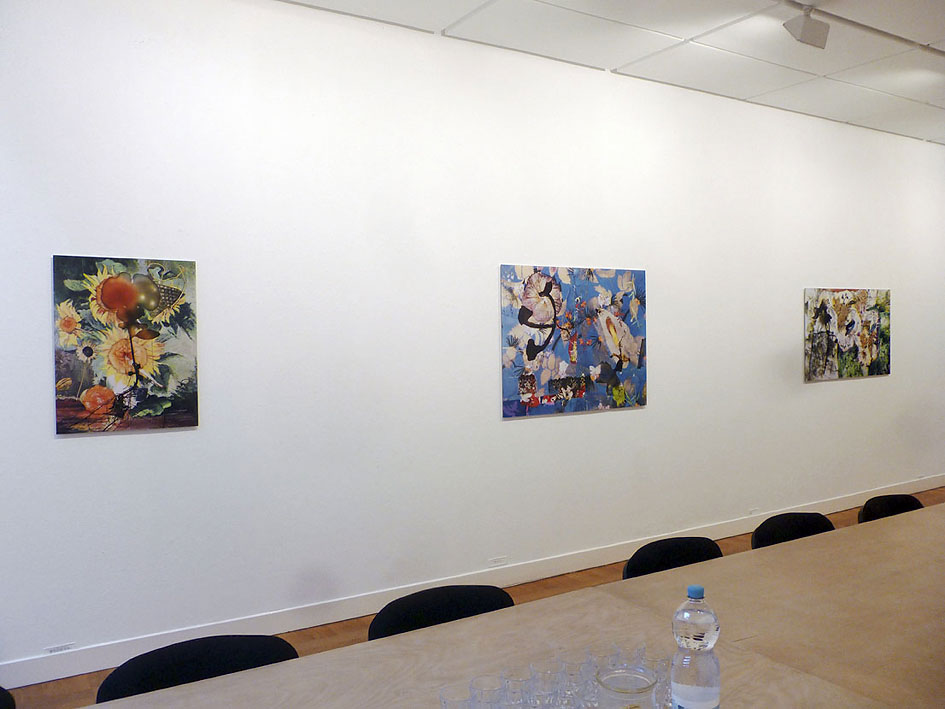 somnambule flowers installation view van Kranendonk Gallery 2015 e